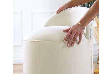 Murwillumbah Sittepuff 45 cm - Beige - Møbler - Stoler - Krakk - Puff