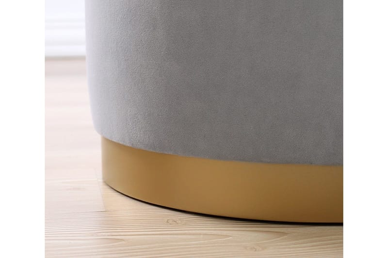 Murwillumbah Sittepuff 45 cm - Grå - Møbler - Stoler - Krakk - Puff