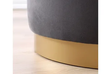 Murwillumbah Sittepuff 45 cm - Mørkegrå - Møbler - Stoler - Krakk - Puff