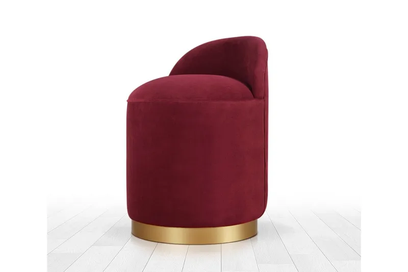 Murwillumbah Sittepuff 45 cm - Rød - Møbler - Stoler - Krakk - Puff