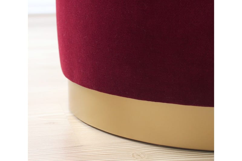 Murwillumbah Sittepuff 45 cm - Rød - Møbler - Stoler - Krakk - Puff