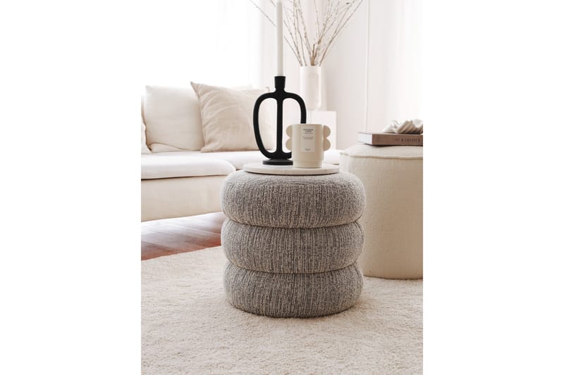 Musibat Sittepuff 40 cm - Grå - Møbler - Stoler - Krakk - Puff