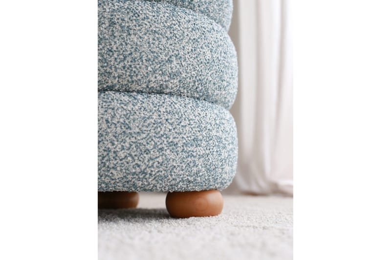 Musibat Sittepuff 42 cm - Blå - Møbler - Stoler - Krakk - Puff