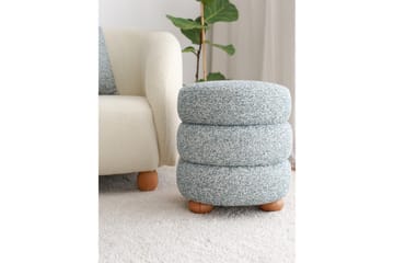 Musibat Sittepuff 42 cm - Blå - Møbler - Stoler - Krakk - Puff