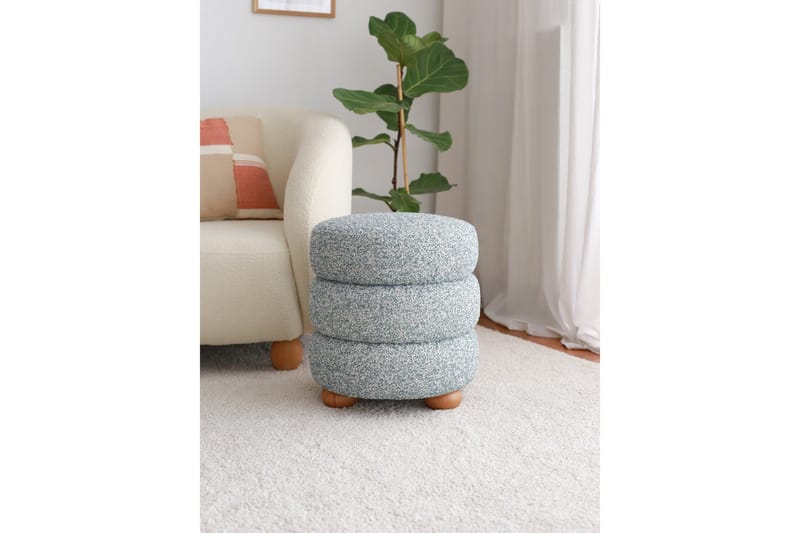 Musibat Sittepuff 42 cm, Blå