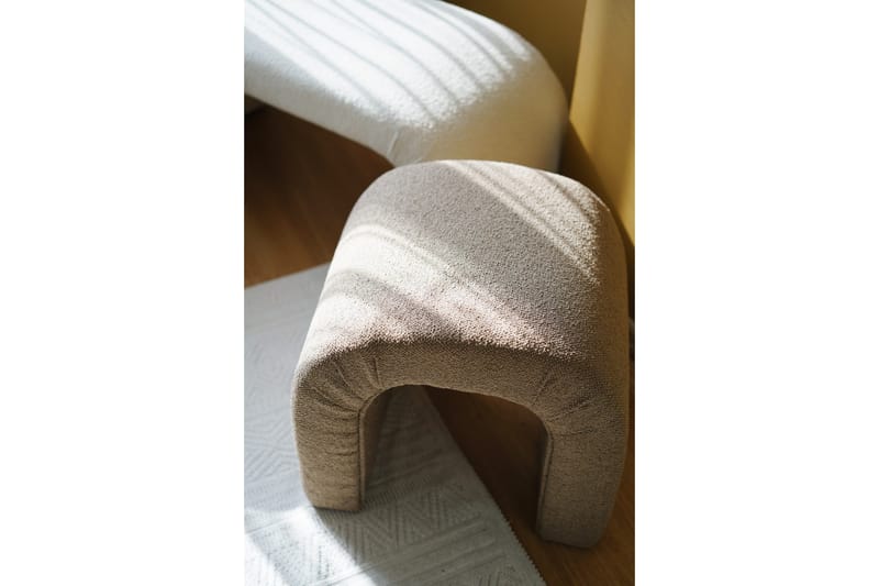 Nagar Sittepuff 51 cm - Brun - Møbler - Stoler - Krakk - Puff