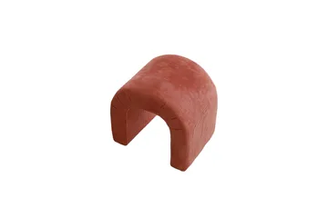 Nagar Sittepuff 51 cm - Koral - Møbler - Stoler - Krakk - Puff