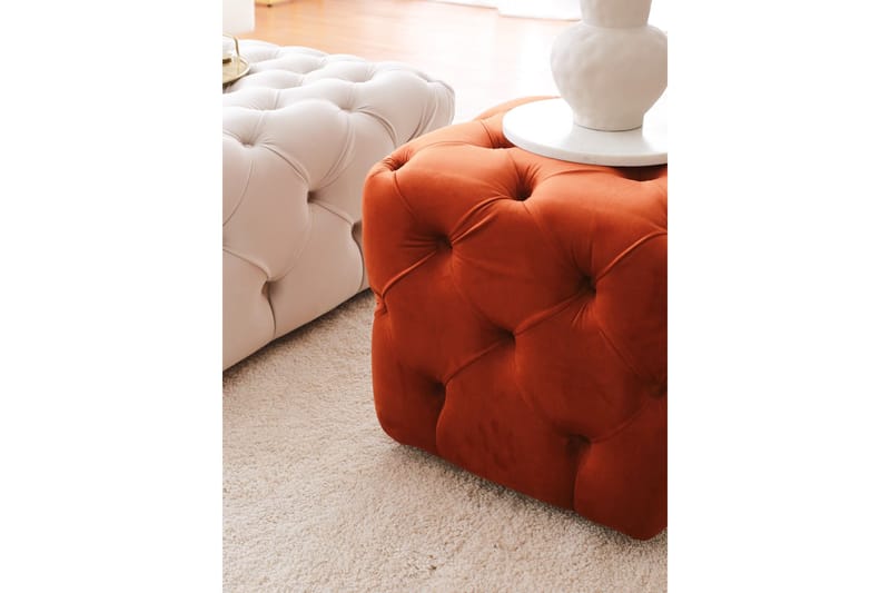 Naman Sittepuff 48 cm - Brun - Møbler - Stoler - Krakk - Puff