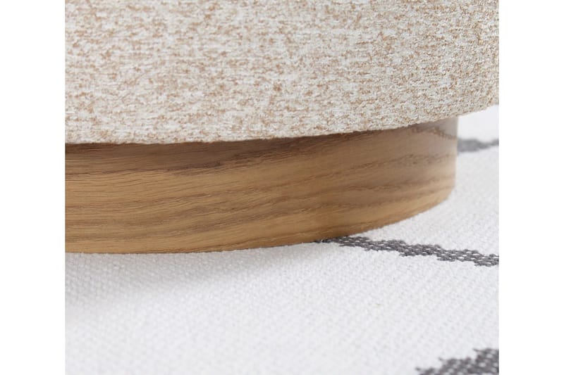Namra Sittepuff 45 cm - Beige - Møbler - Stoler - Krakk - Puff
