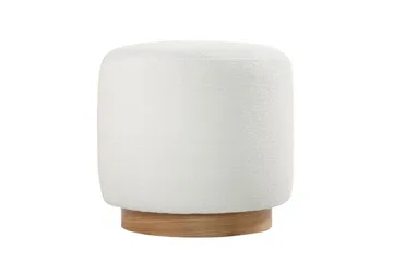 Namra Sittepuff 45 cm - Cream - Møbler - Stoler - Krakk - Puff