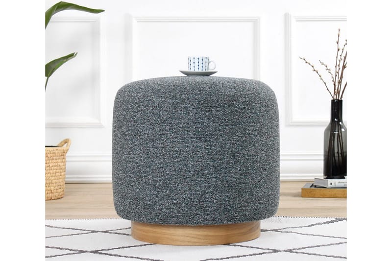 Namra Sittepuff 45 cm, Grå