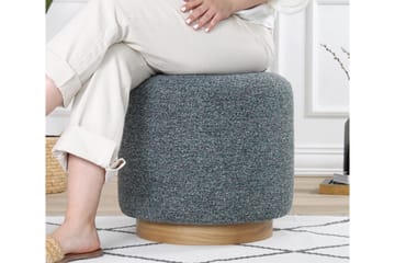 Namra Sittepuff 45 cm - Grå - Møbler - Stoler - Krakk - Puff