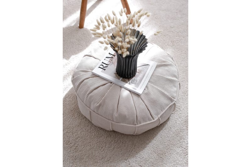Nanhe Sittepuff 60 cm, Lysegrå