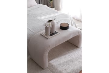 Narpendra Sittepuff 106 cm - Hvit - Møbler - Stoler - Krakk - Puff