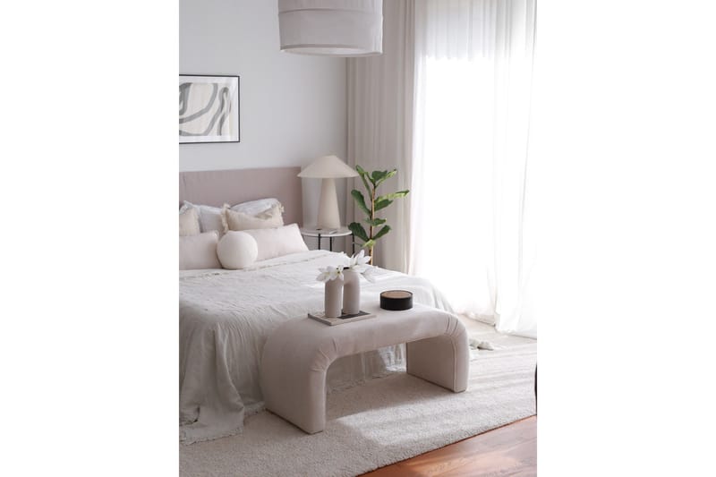 Narpendra Sittepuff 106 cm, Hvit