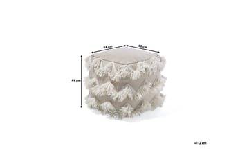 Nashik Puff 45 cm - Beige - Møbler - Stoler - Krakk - Puff