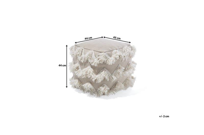 Nashik Puff 45 cm - Beige - Møbler - Stoler - Krakk - Puff