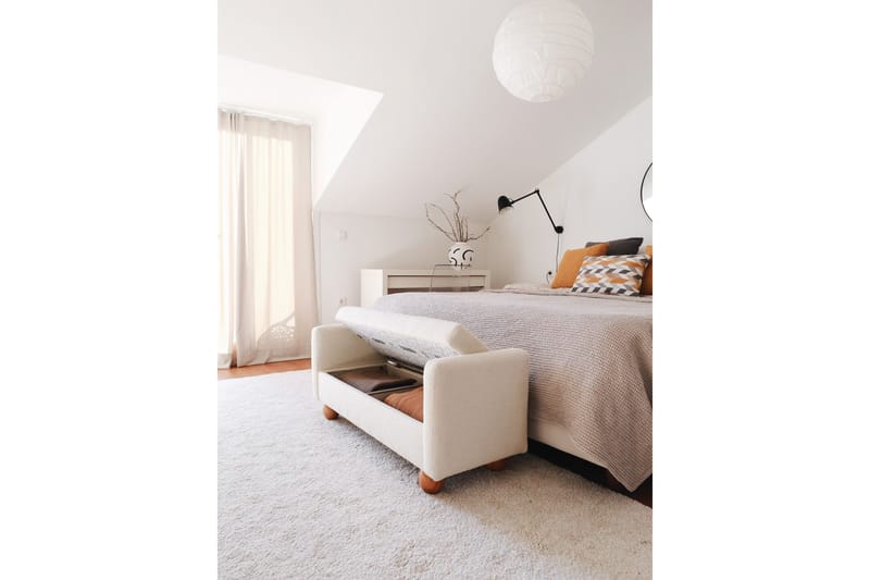 Natsuko Sittepuff 115 cm - Hvit - Møbler - Stoler - Krakk - Puff