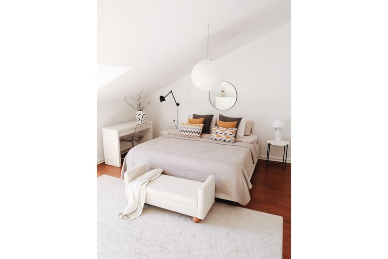 Natsuko Sittepuff 115 cm, Hvit