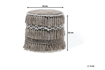 Noida Puff 44 cm - Beige - Møbler - Stoler - Krakk - Puff
