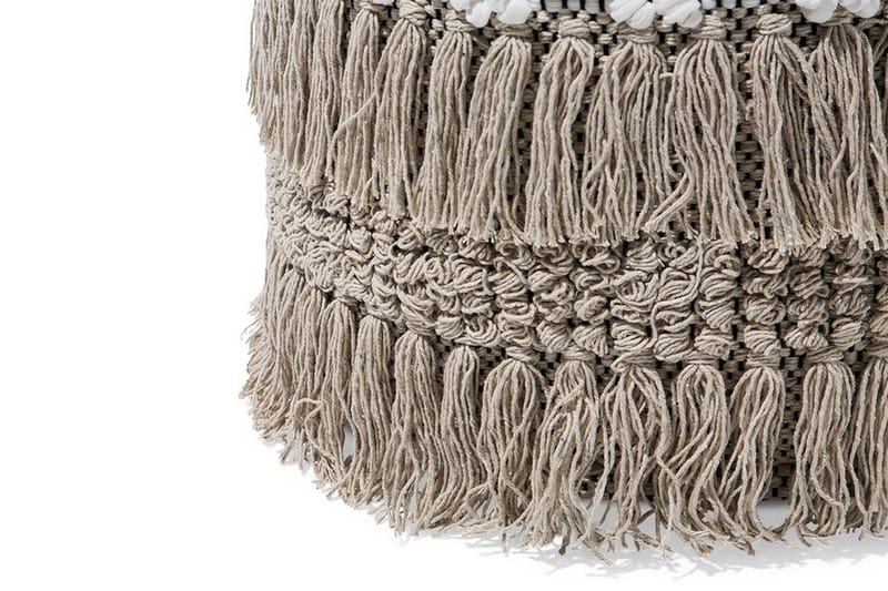 Noida Puff 44 cm - Beige - Møbler - Stoler - Krakk - Puff