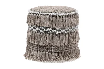 Noida Puff 44 cm - Beige - Møbler - Stoler - Krakk - Puff