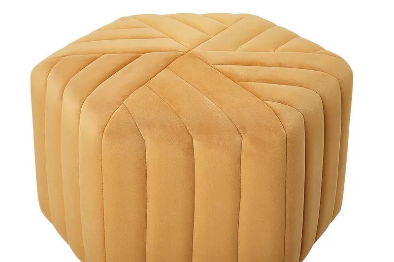 Oakbrook Puff - Gul - Møbler - Stoler - Krakk - Puff