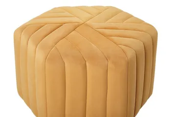 Oakbrook Puff - Gul - Møbler - Stoler - Krakk - Puff