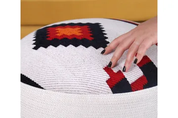 Opelousas Sittepuff 46 cm - Flerfarget - Møbler - Stoler - Krakk - Puff