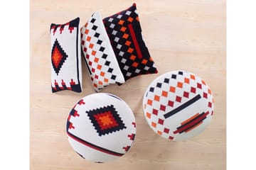 Opelousas Sittepuff 46 cm - Hvit - Møbler - Stoler - Krakk - Puff