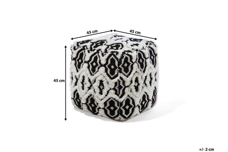 Orai Puff 45 cm - Svart - Møbler - Stoler - Krakk - Puff