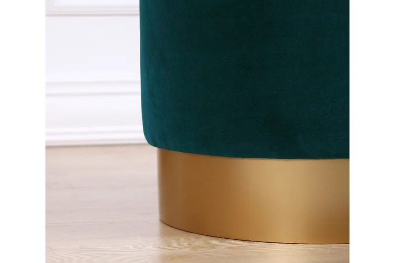 Owensboro Sittepuff 40 cm - Blå - Møbler - Stoler - Krakk - Puff