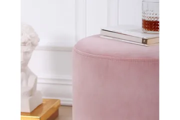 Owensboro Sittepuff 40 cm - Rosa - Møbler - Stoler - Krakk - Puff