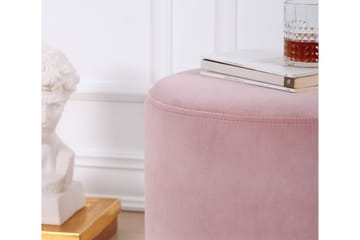 Owensboro Sittepuff 40 cm - Rosa - Møbler - Stoler - Krakk - Puff