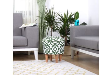 Painesville Sittepuff 42 cm - Grønn - Møbler - Stoler - Krakk - Puff