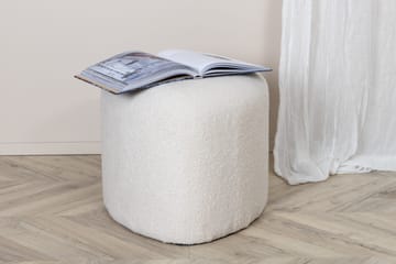 Peg Sittepuff - Hvit - Møbler - Stoler - Krakk - Puff