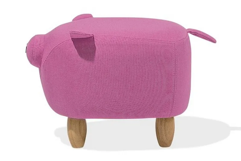 Piggy Sittepuff 50 cm - Rosa - Møbler - Stoler - Krakk - Puff