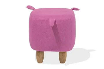 Piggy Sittepuff 50 cm - Rosa - Møbler - Stoler - Krakk - Puff