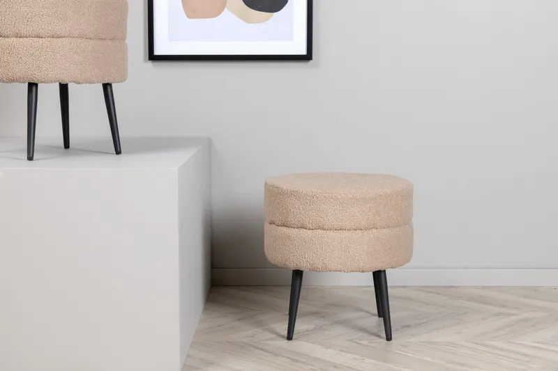 Pot Sittepuffe - Beige - Møbler - Stoler - Krakk - Puff