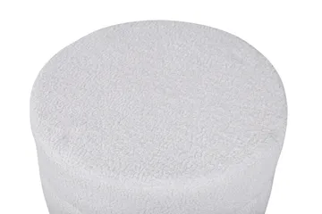 Pot Sittepuffe - Benhvit - Møbler - Stoler - Krakk - Puff