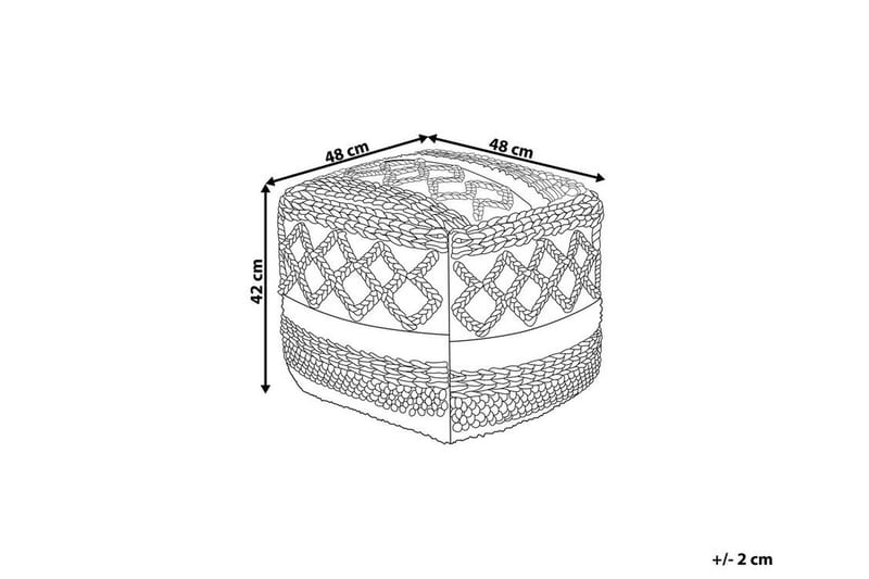 Pouf Sagar 48 Cm - Flerferget - Puff