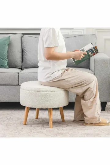 Pouffe with Storage Atelier Del Sofa - Møbler - Stoler - Krakk - Puff
