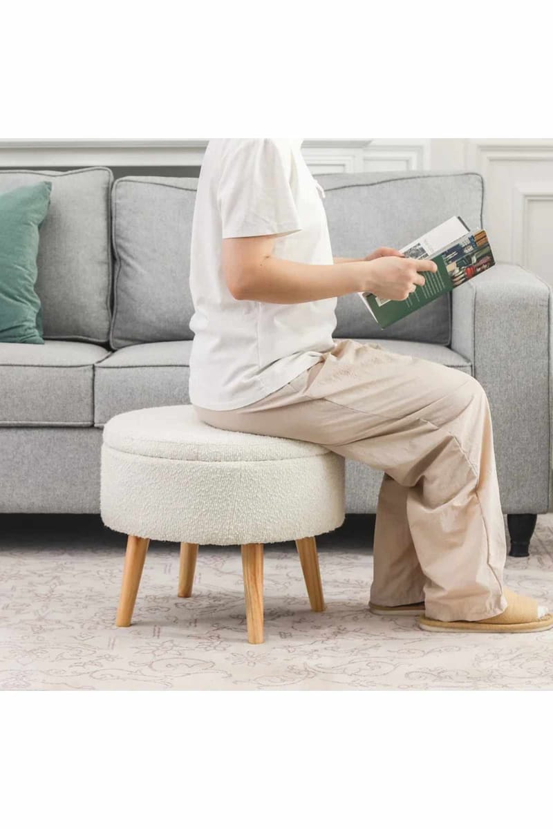Pouffe with Storage Atelier Del Sofa - Møbler - Stoler - Krakk - Puff