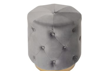 Puff Mizwicki - Grå - Møbler - Stoler - Krakk - Puff