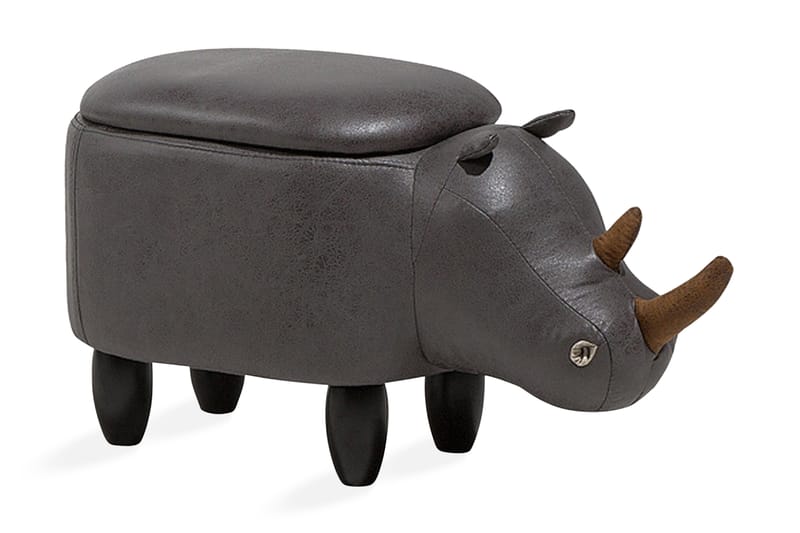 Puff Rhino 60 cm - Grå - Puff