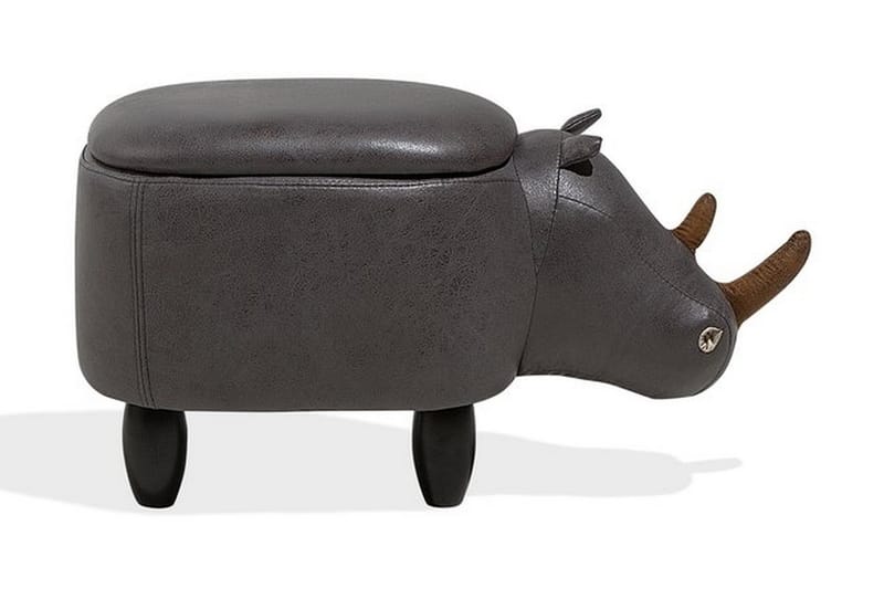 Puff Rhino 60 cm - Grå - Puff