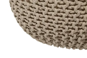 Pute Conrad 40 cm - Beige - Møbler - Stoler - Krakk - Puff