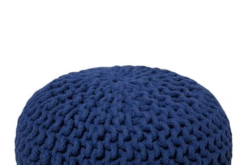 Pute Conrad 40 cm - Blå - Møbler - Stoler - Krakk - Puff