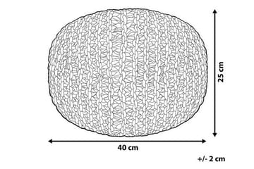 Pute Conrad 40 cm - Rosa - Møbler - Stoler - Krakk - Puff