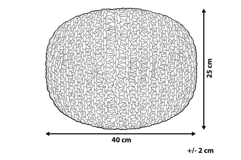 Pute Conrad 40 cm - Rosa - Møbler - Stoler - Krakk - Puff